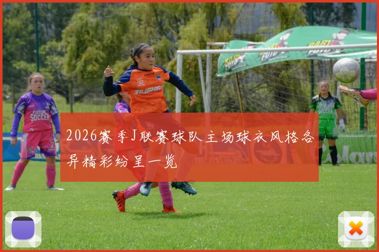 2026赛季J联赛球队主场球衣风格各异精彩纷呈一览